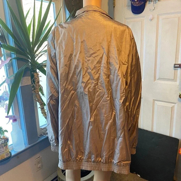 Vintage Haband 100% Nylon Jacket/Windbreaker Women Plus Size 2X - Picture 2 of 8